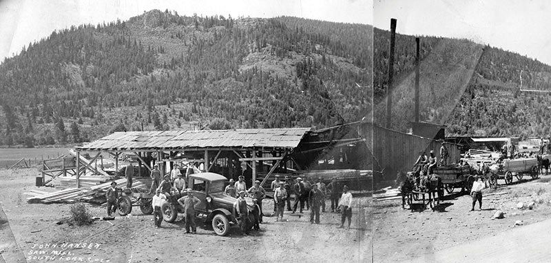 John Hansen Saw Mill Rio Grande County Museum