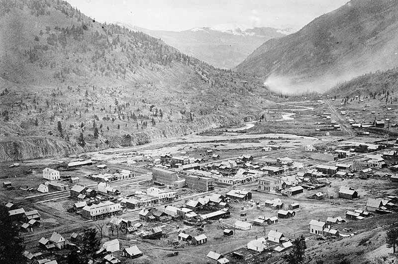 Lake City in 1882. old lake city colorado historical society F 1063