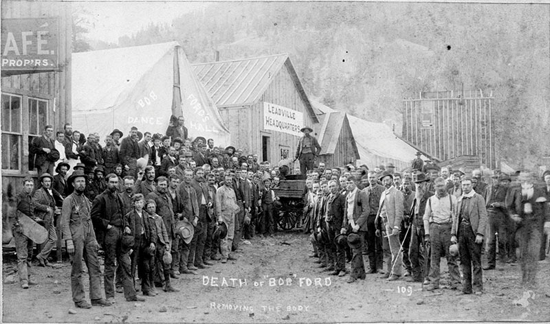 Death of Bob Ford 1892 Creede Historical Society 1948 CE 1c5